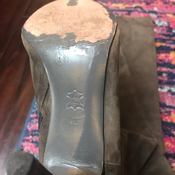 Via Spiga high heel boots soft grey size 8M - Picture 6 of 8